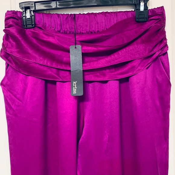 ❤️❤️krisa silk pants ❤️❤️ - Picture 2 of 7